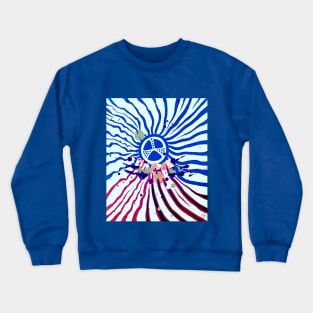 Plaintive Sun Royal Blue Crewneck Sweatshirt